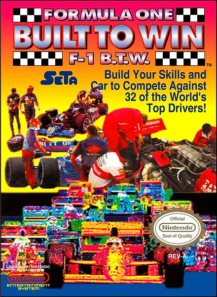 Formula One: Built to Win box art
