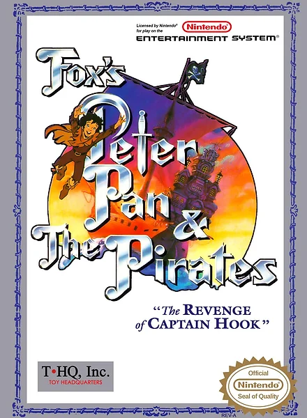 Fox's Peter Pan and the Pirates: The Revenge of Captain Hook box art