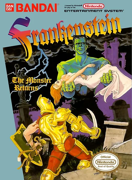 Frankenstein: The Monster Returns box art