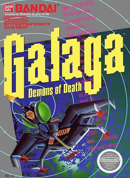 Galaga: Demons of Death Box Art