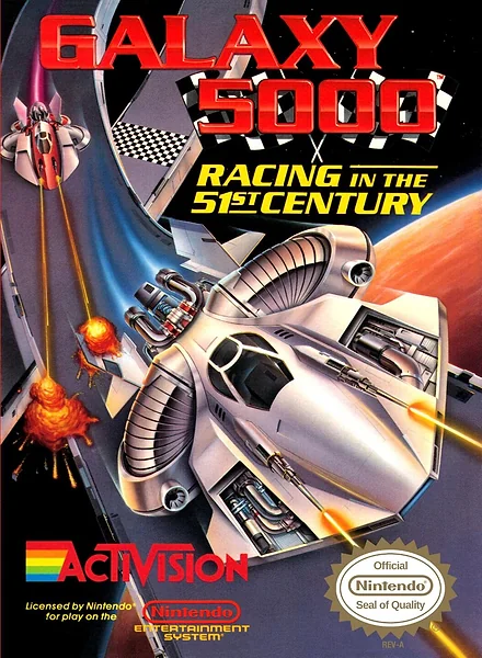 Galaxy 5000: Racing in the 51st Century box art