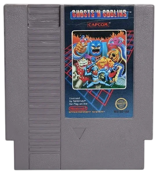 Ghosts 'n Goblins Box Art