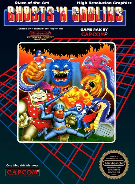 Ghosts 'n Goblins box art
