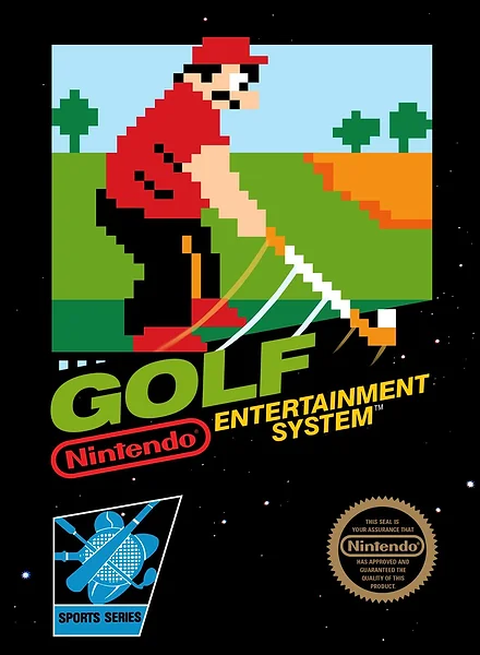 Golf box art