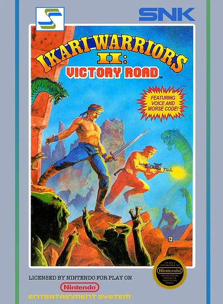 Ikari Warriors II: Victory Road box art