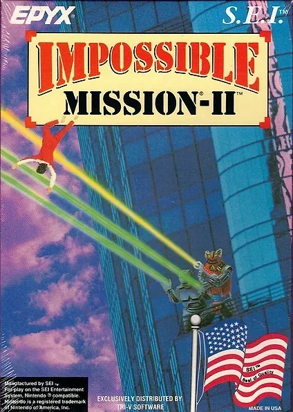 Impossible Mission II Box Art