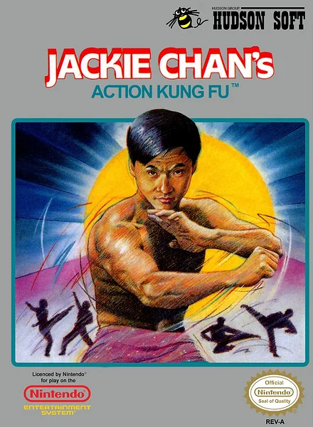 Jackie Chan's Action Kung Fu box art