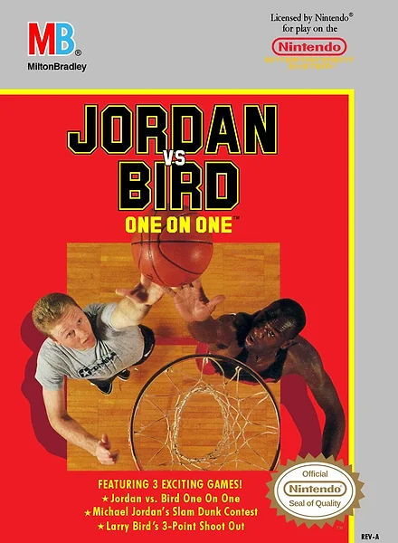 Jordan vs Bird: One on One box art