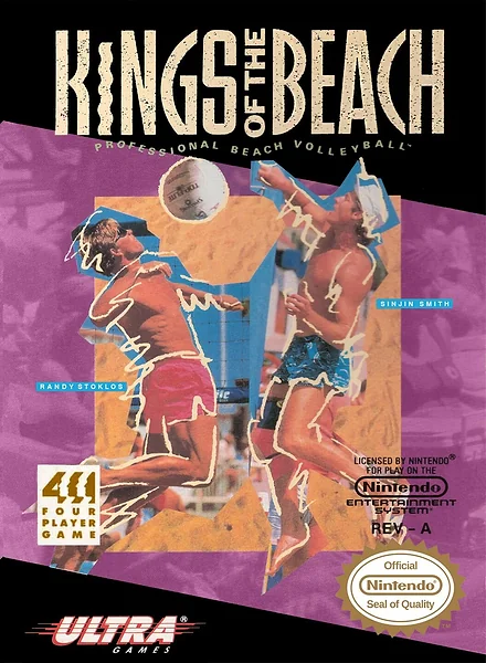 Kings of the Beach: Professional Beach Volleyball box art