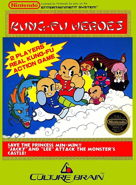 Kung-Fu Heroes box art