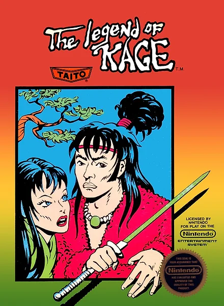 Legend of Kage Box Art