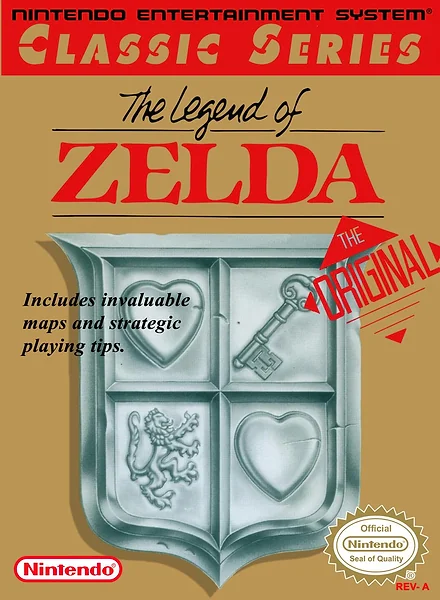 Legend of Zelda box art