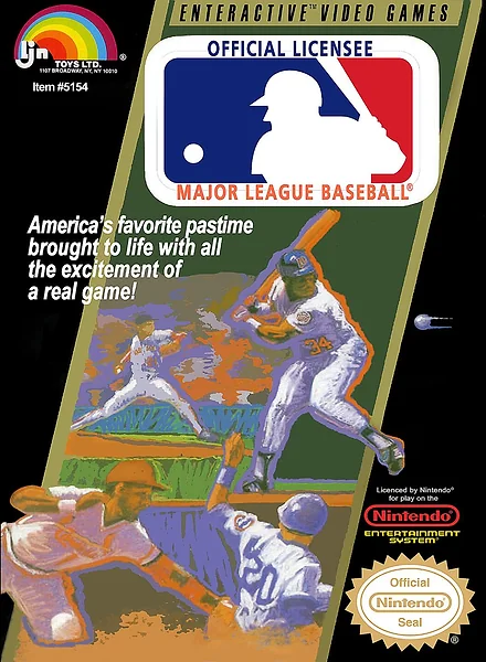 Major League Baseball Box Art