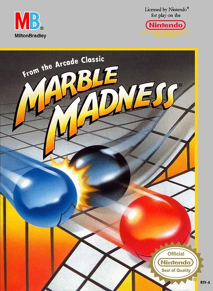 Marble Madness Box Art