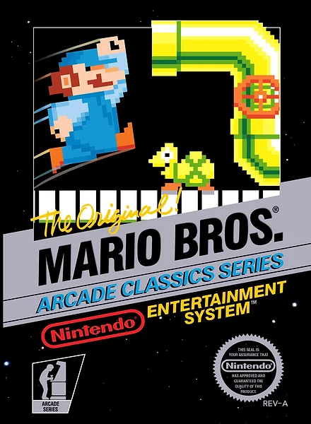 Mario Bros. box art
