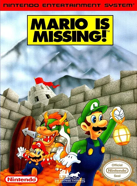 Mario Is Missing! Box Art