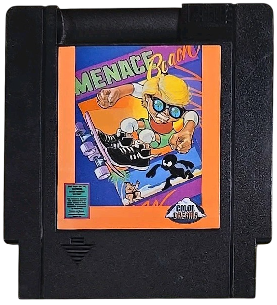 Menace Beach box art