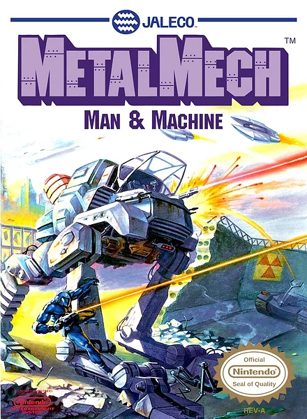 Metal Mech: Man & Machine box art