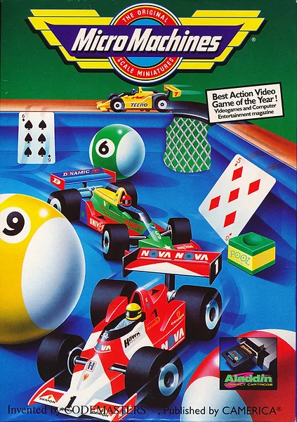 Micro Machines box art