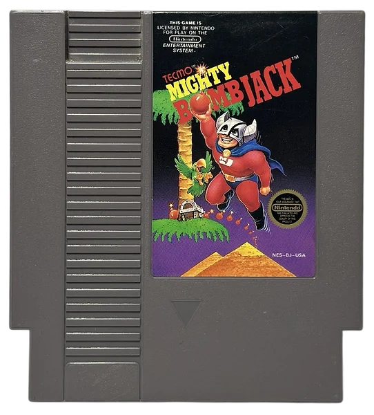 Mighty Bomb Jack box art