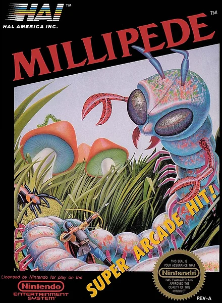 Millipede Box Art