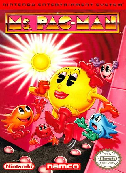 Ms. Pac-Man box art