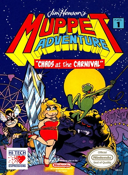 Muppet Adventure: Chaos at the Carnival box art