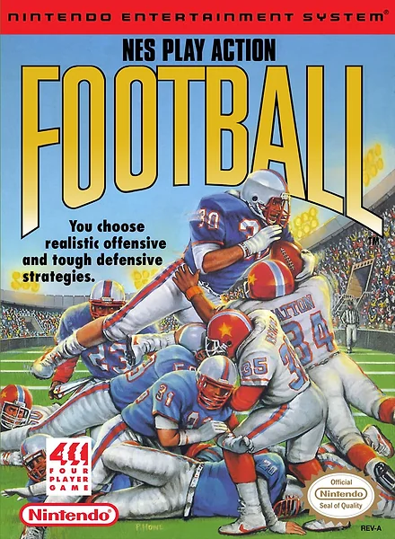 NES Play Action Football Box Art