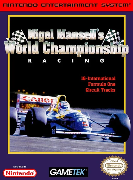Nigel Mansell's World Championship Racing Box Art