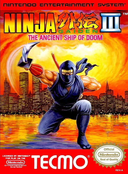 Ninja Gaiden III: The Ancient Ship of Doom box art