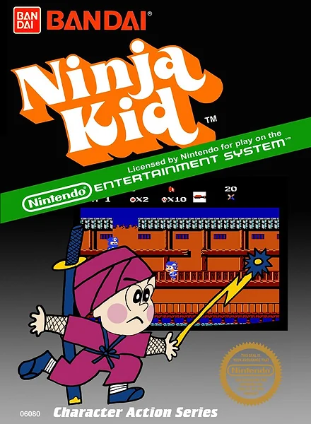 Ninja Kid Box Art