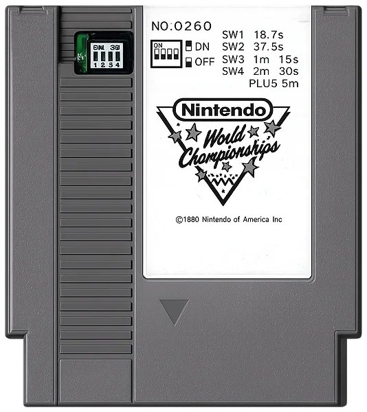 Nintendo World Championships Box Art