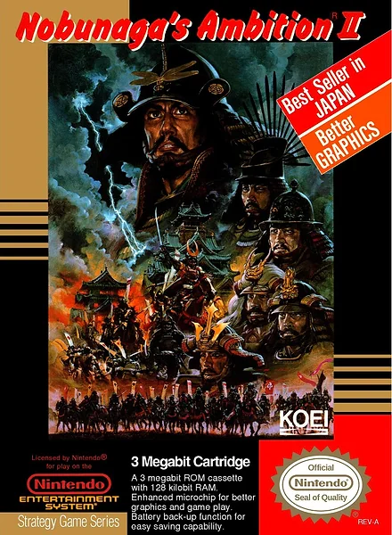 Nobunaga's Ambition II box art