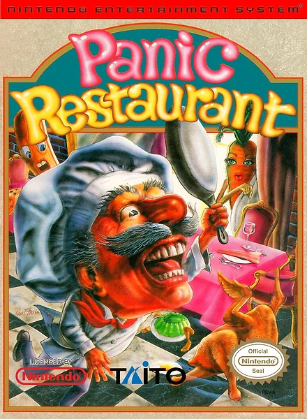 Panic Restaurant box art