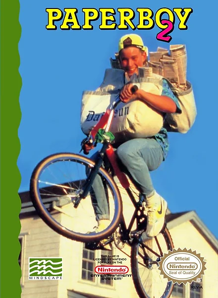 Paperboy 2 box art