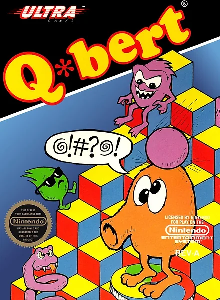 Q*bert Box Art