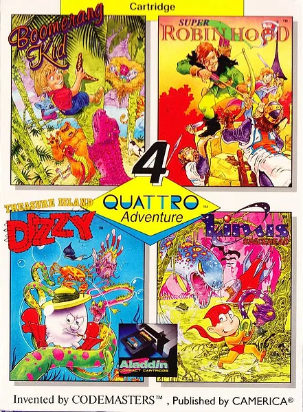 Quattro Adventure Box Art