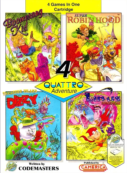 Quattro Adventure box art