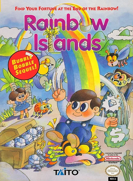 Rainbow Islands box art