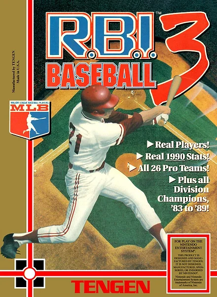 R.B.I. Baseball 3 box art