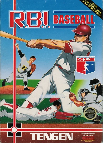 R.B.I. Baseball Box Art