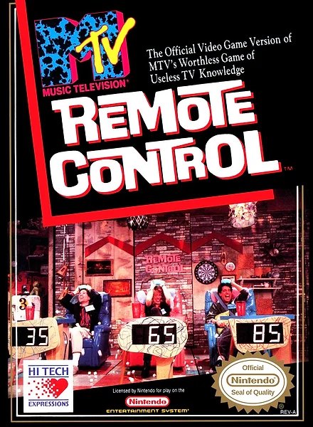 MTV Remote Control Box Art