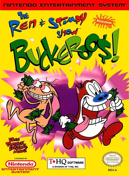 Ren & Stimpy Show: Buckeroos! box art
