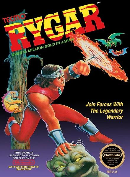 Rygar Box Art