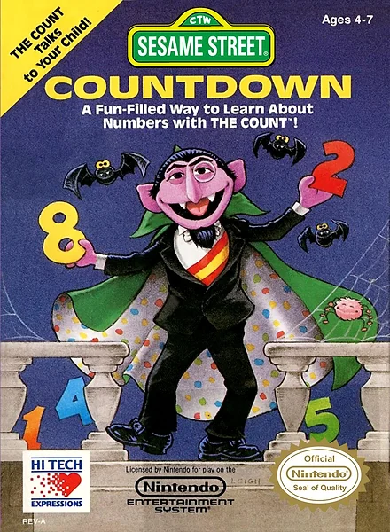 Sesame Street: Countdown Box Art