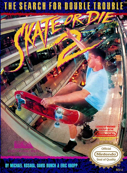 Skate or Die 2: The Search for Double Trouble box art