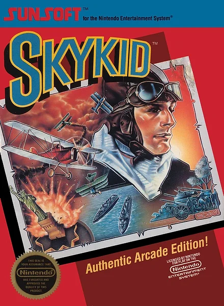 Sky Kid box art