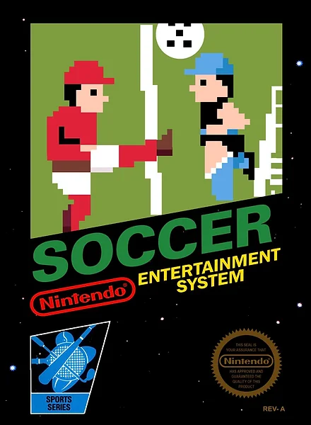 Soccer box art