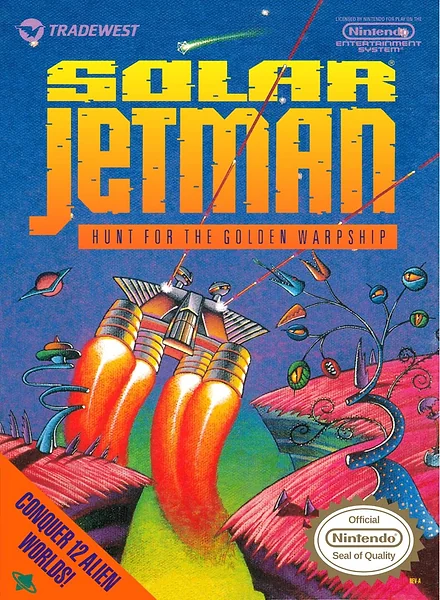 Solar Jetman: Hunt for the Golden Warship box art