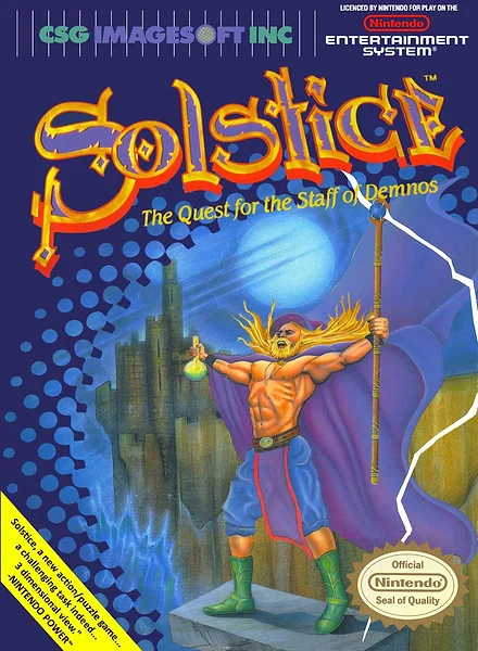 Solstice: The Quest for the Staff of Demnos Box Art